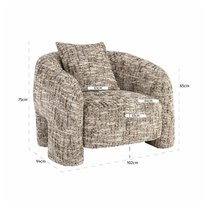 Richmond Fotel Tuscany Brązowy