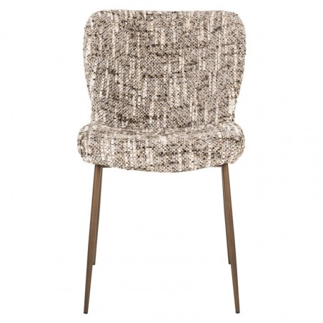 Richmond Zestaw 2 Krzeseł Odarby Brązowy