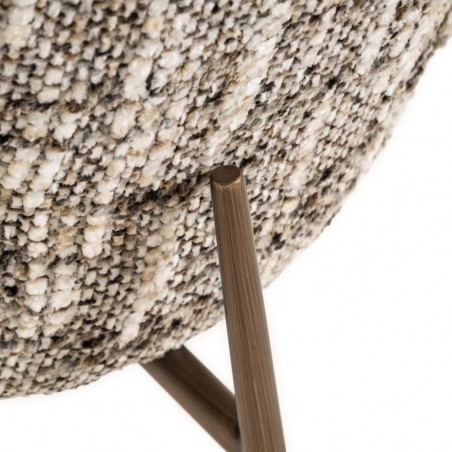 Richmond Zestaw 2 Krzeseł Odarby Brązowy