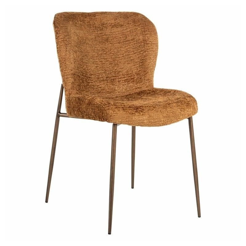 Richmond Zestaw 2 Krzeseł Odarby          Pomarańczowy