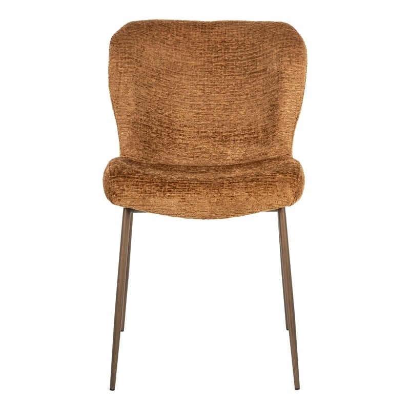 Richmond Zestaw 2 Krzeseł Odarby          Pomarańczowy