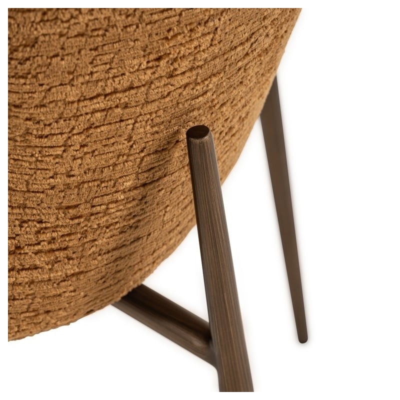 Richmond Zestaw 2 Krzeseł Odarby          Pomarańczowy