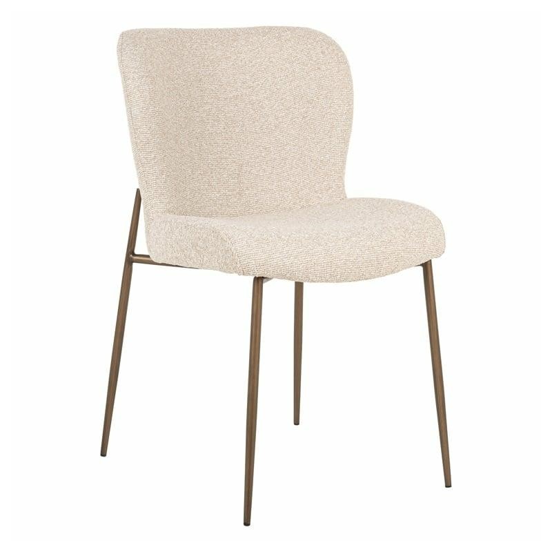 Richmond Zestaw 2 Krzeseł Odarby Beżowy