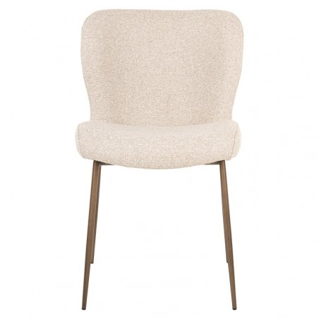 Richmond Zestaw 2 Krzeseł Odarby Beżowy