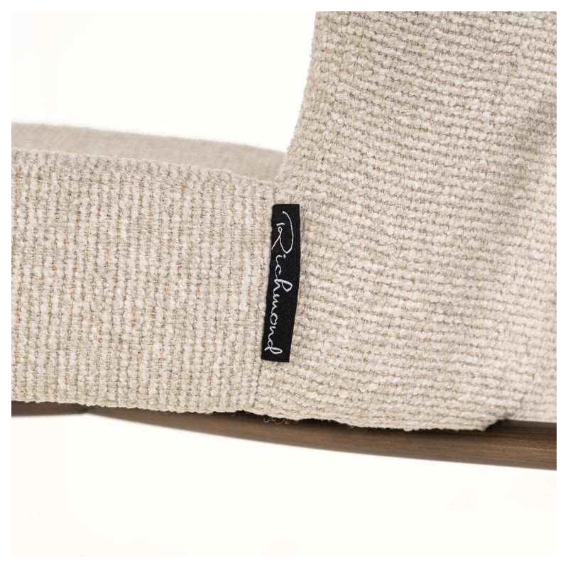 Richmond Zestaw 2 Krzeseł Odarby Beżowy