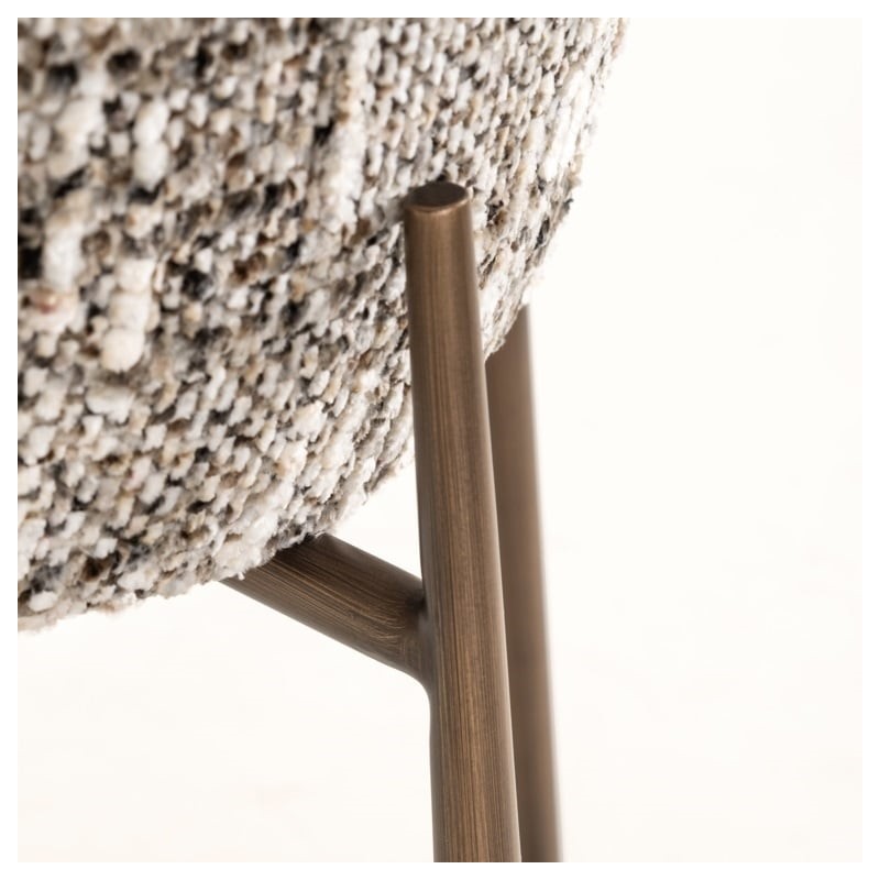 Richmond Krzesło Barowe Odarby Brązowe