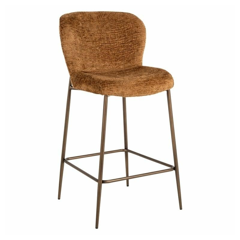 Richmond Krzesło Barowe Odarby            Pomarańczowe