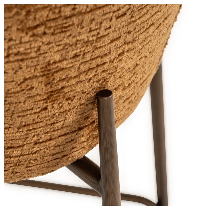 Richmond Krzesło Barowe Odarby            Pomarańczowe