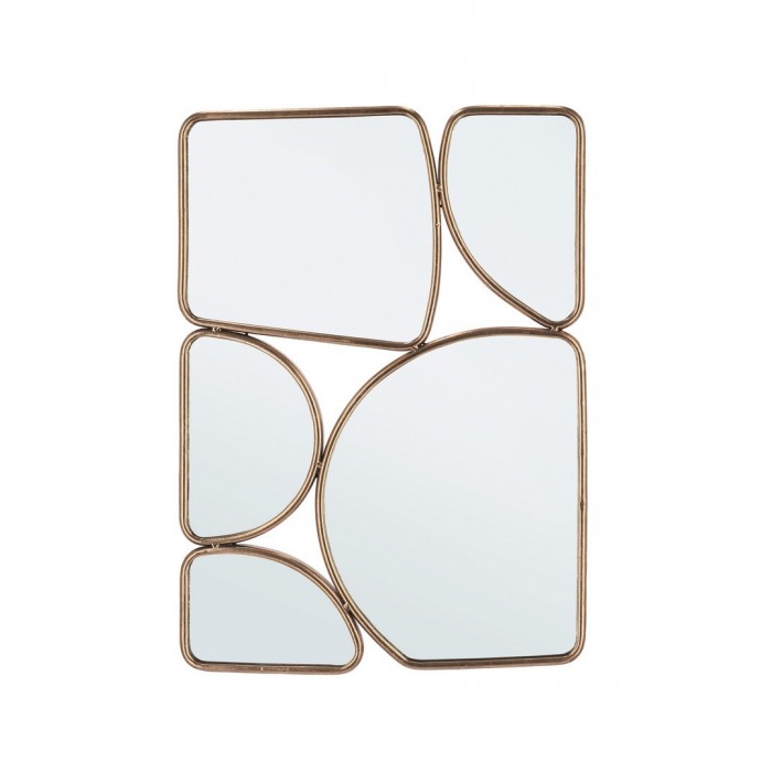 Bizzotto Lustro Ścienne Hanima 50,5X70,5  Złote