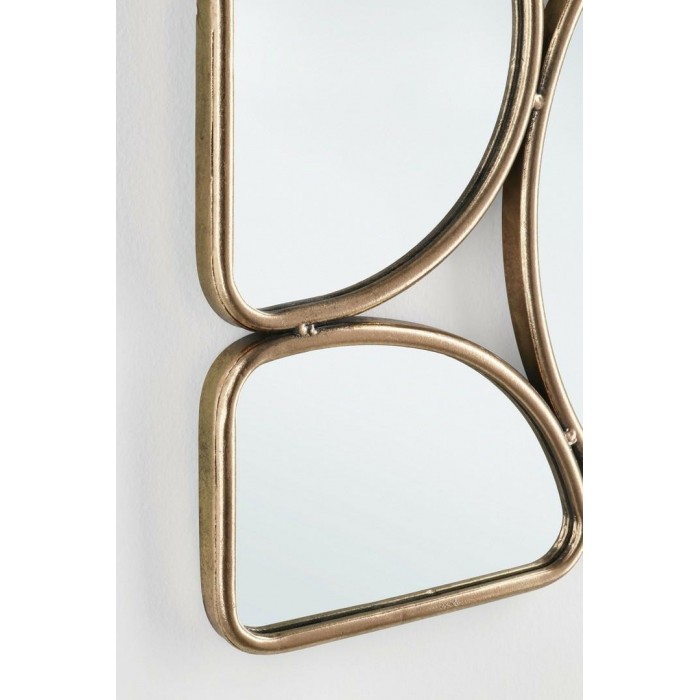 Bizzotto Lustro Ścienne Hanima 50,5X70,5  Złote