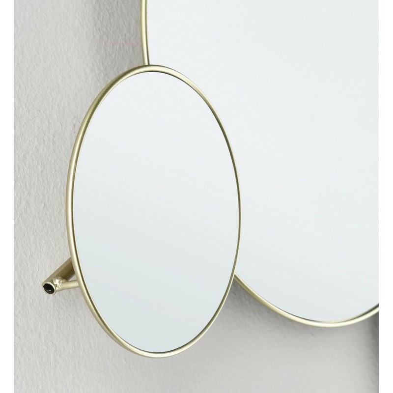 Bizzotto Lustro Ścienne Connery 80X35 Cm  Złote