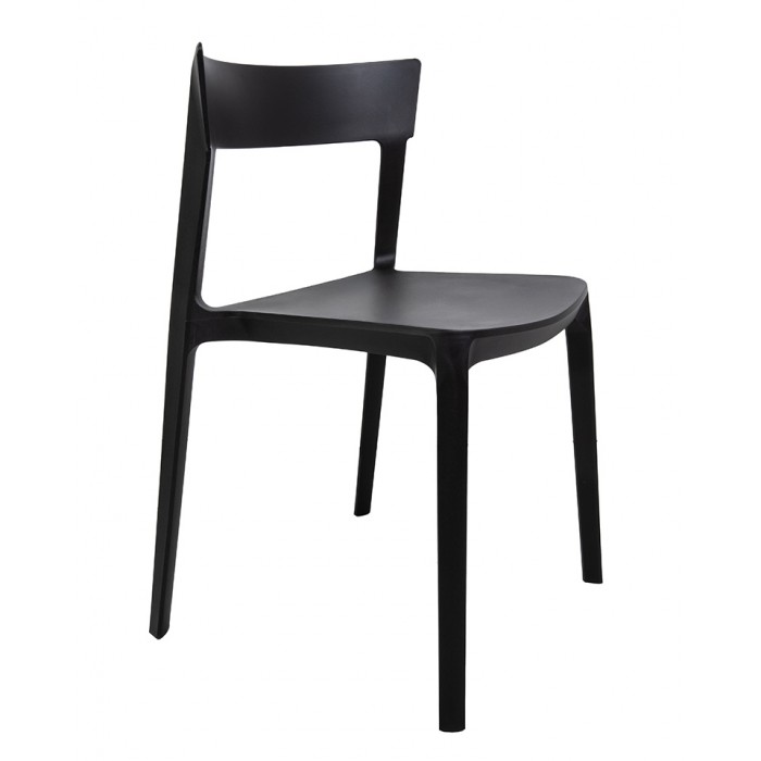 Krzesło Jasper Czarne - Polipropylen