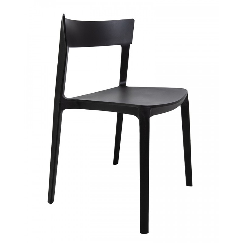 Krzesło Jasper Czarne - Polipropylen