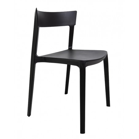 Krzesło Jasper Czarne - Polipropylen