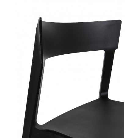 Krzesło Jasper Czarne - Polipropylen