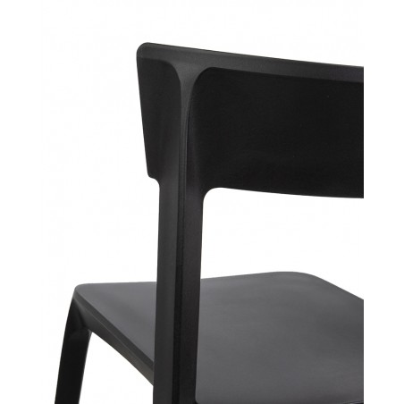 Krzesło Jasper Czarne - Polipropylen
