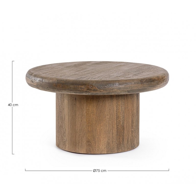 Bizzotto Stolik Kawowy Lopez 75 Brązowy