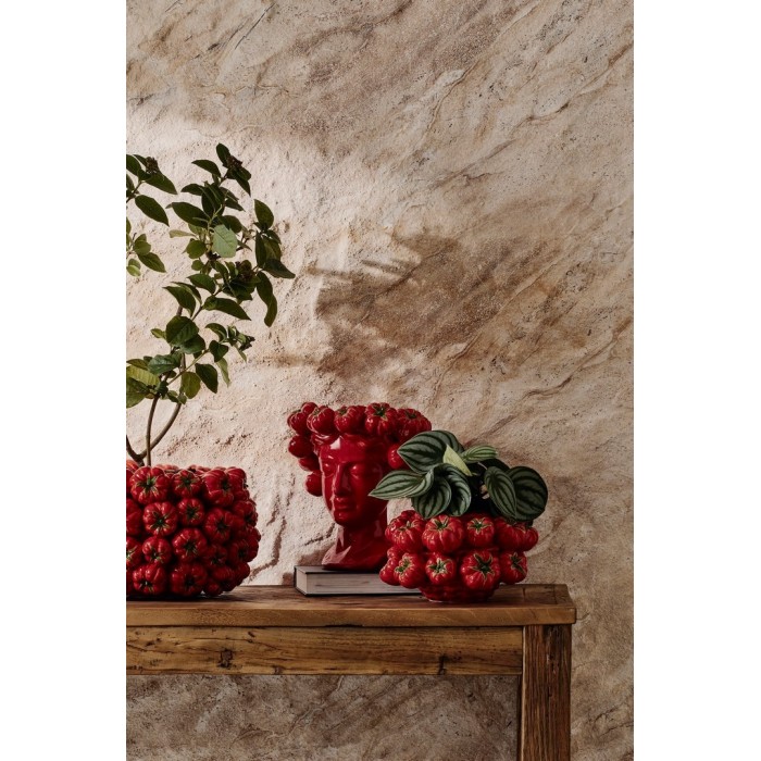 Bizzotto Wazon Gazpacho 22 Czerwony