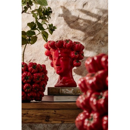 Bizzotto Wazon Gazpacho 22 Czerwony