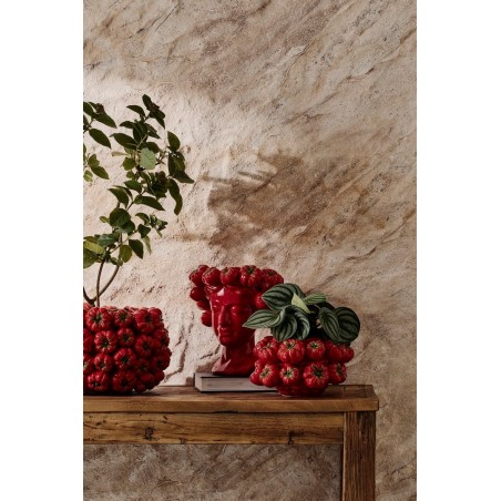 Bizzotto Wazon Gazpacho Lady Czerwony