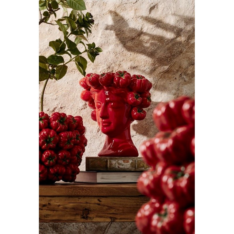 Bizzotto Wazon Gazpacho Lady Czerwony