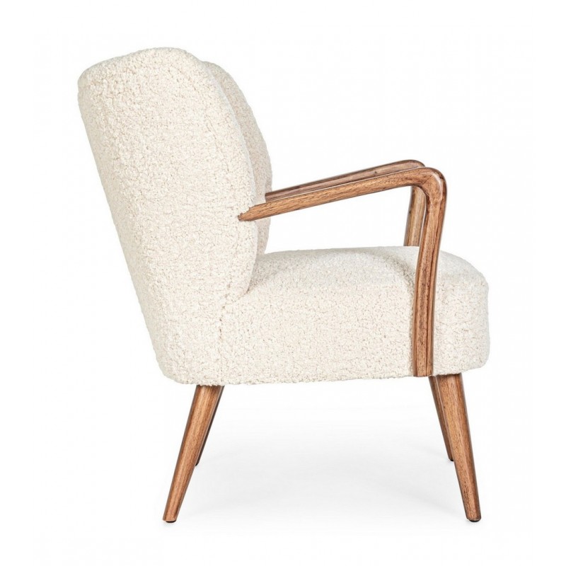 Bizzotto Fotel Moritz Biały