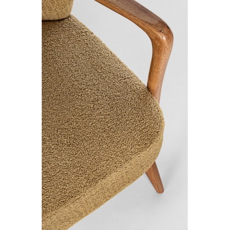 Bizzotto Fotel Moritz Brązowy