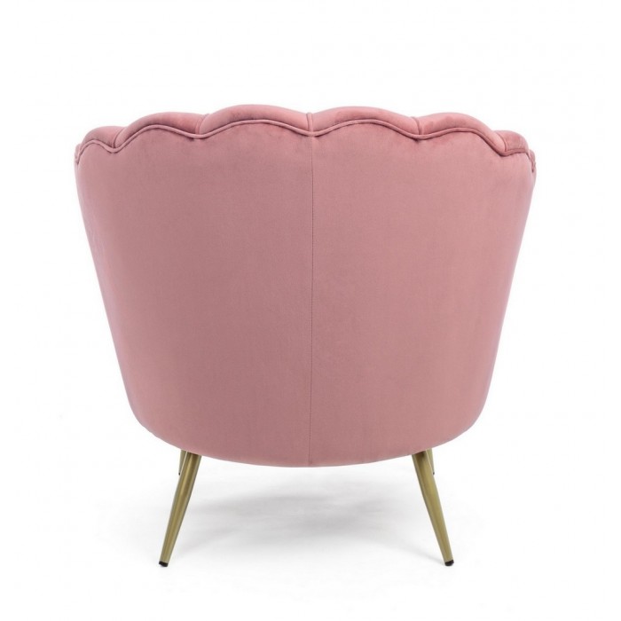 Bizzotto Fotel Giliola Różowy