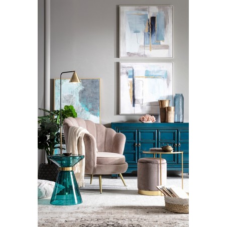 Bizzotto Fotel Giliola Szary