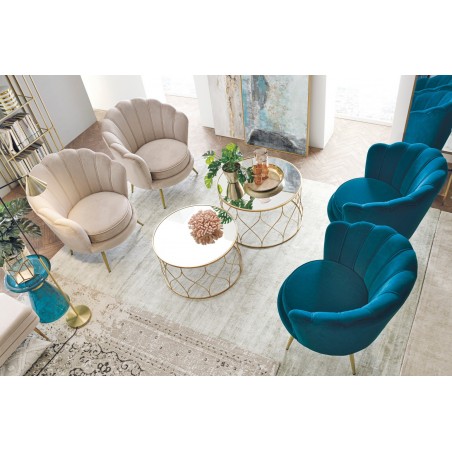 Bizzotto Fotel Giliola Szary