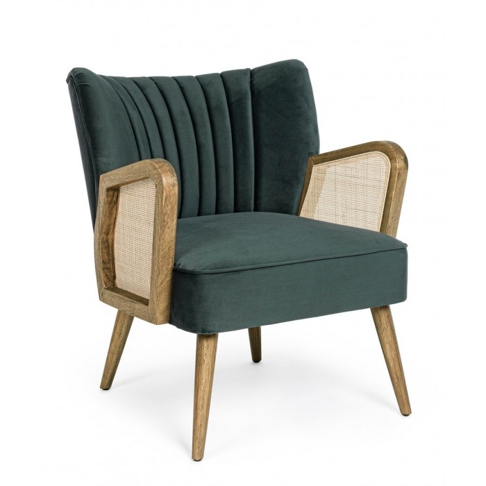 Bizzotto Fotel Virna Zielony