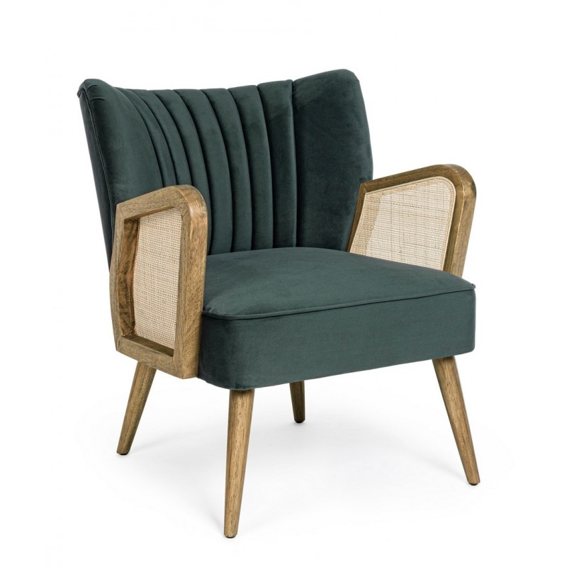 Bizzotto Fotel Virna Zielony