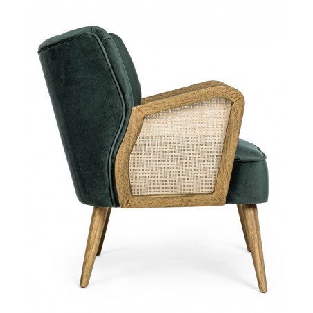 Bizzotto Fotel Virna Zielony