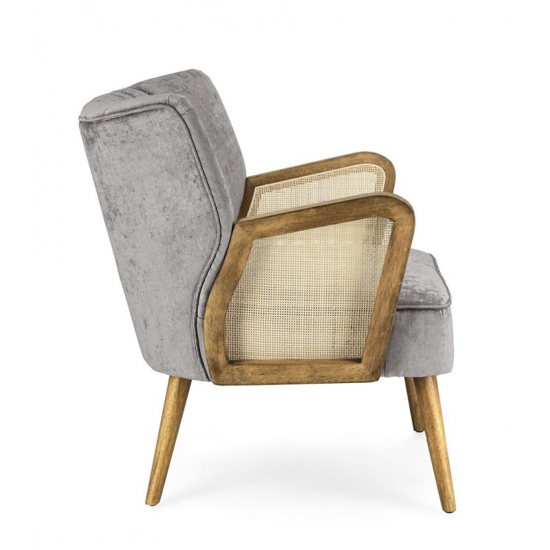 Bizzotto Fotel Virna Szary