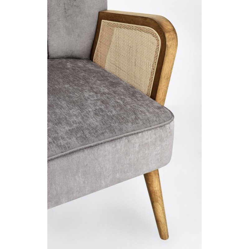 Bizzotto Fotel Virna Szary