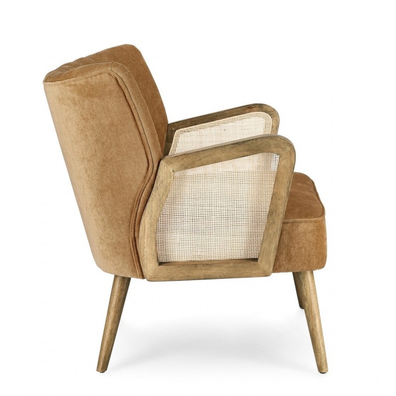 Bizzotto Fotel Virna Żółty