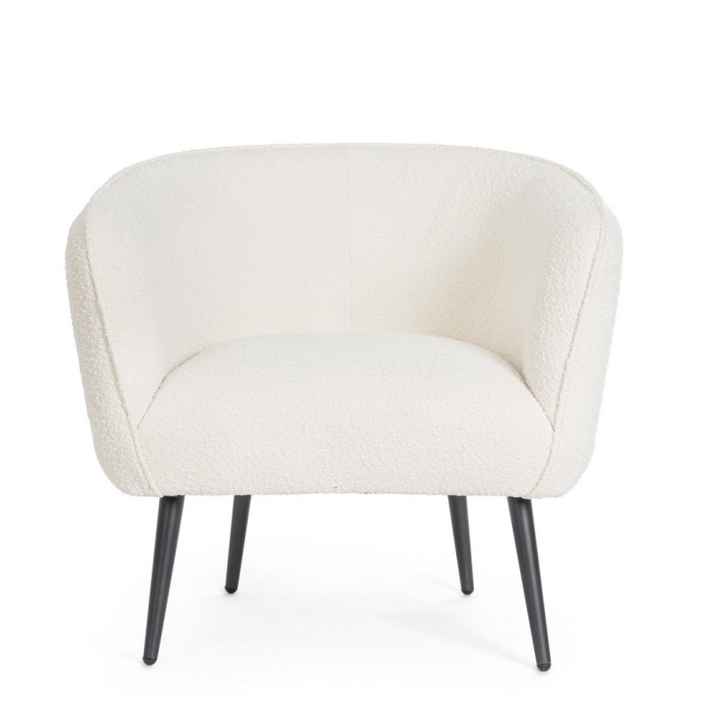 Bizzotto Fotel Avril Biały