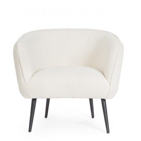 Bizzotto Fotel Avril Biały