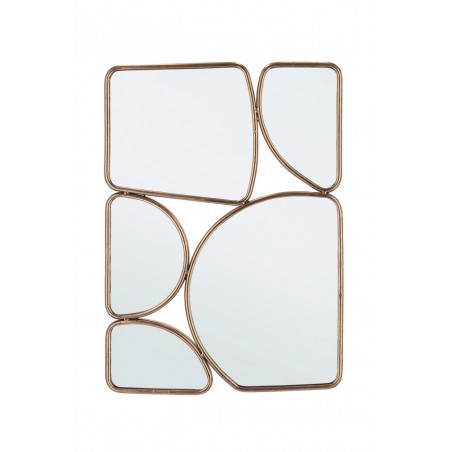 Bizzotto Lustro Ścienne Hanima 50,5X70,5  Złote