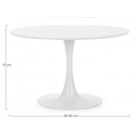 Bizzotto Stół Jadalniany Bloom 120 Biały