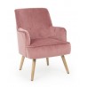 Bizzotto Fotel Adeline Różowy