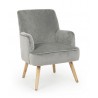 Bizzotto Fotel Adeline Szary