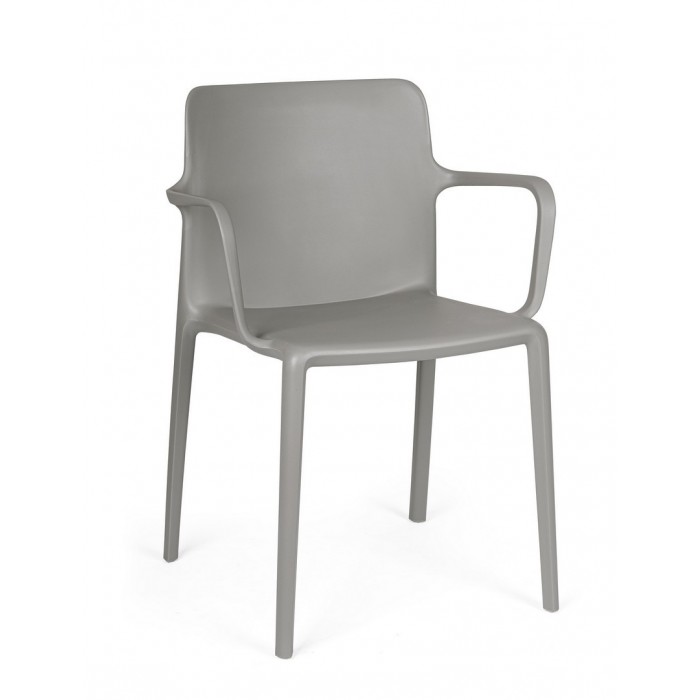 Bizzotto Krzesło Ogrodowe Chloris Arm     Szare