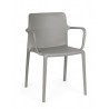 Bizzotto Krzesło Ogrodowe Chloris Arm     Szare
