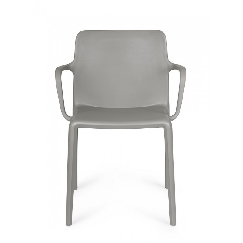 Bizzotto Krzesło Ogrodowe Chloris Arm     Szare