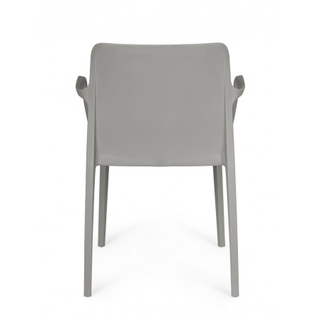 Bizzotto Krzesło Ogrodowe Chloris Arm     Szare