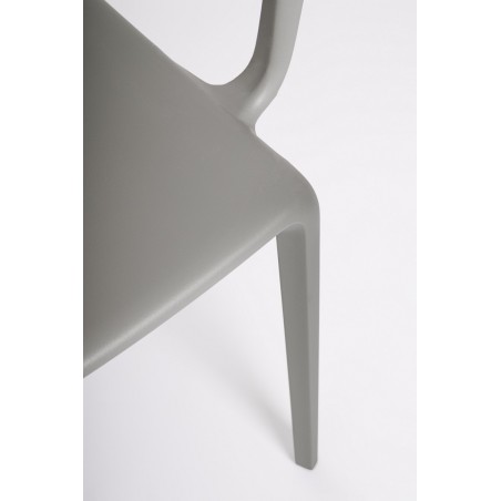 Bizzotto Krzesło Ogrodowe Chloris Arm     Szare