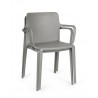 Bizzotto Krzesło Ogrodowe Chloris Arm     Szare