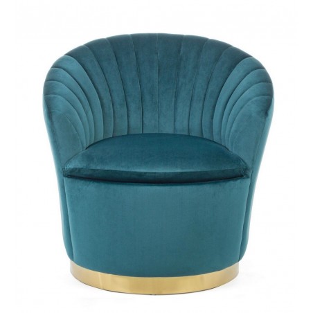 Bizzotto Fotel Gilles Niebieski