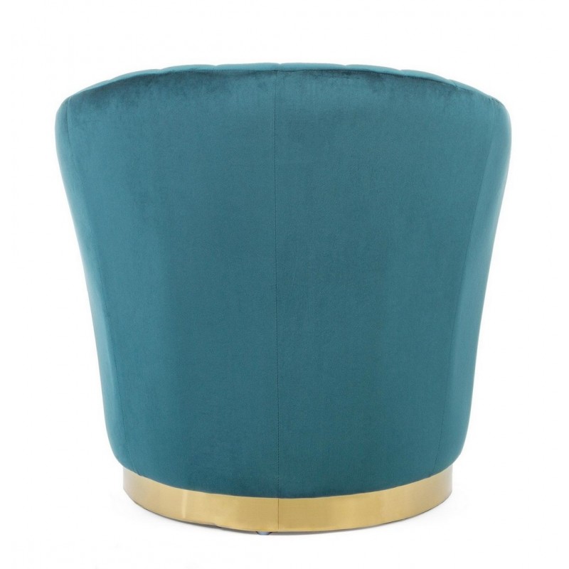 Bizzotto Fotel Gilles Niebieski